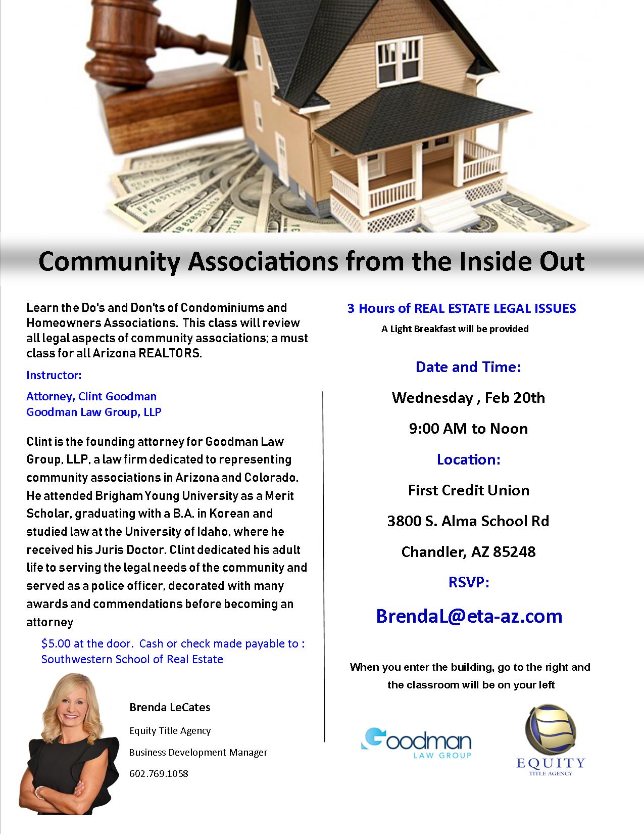Community Associations from the Inside Out