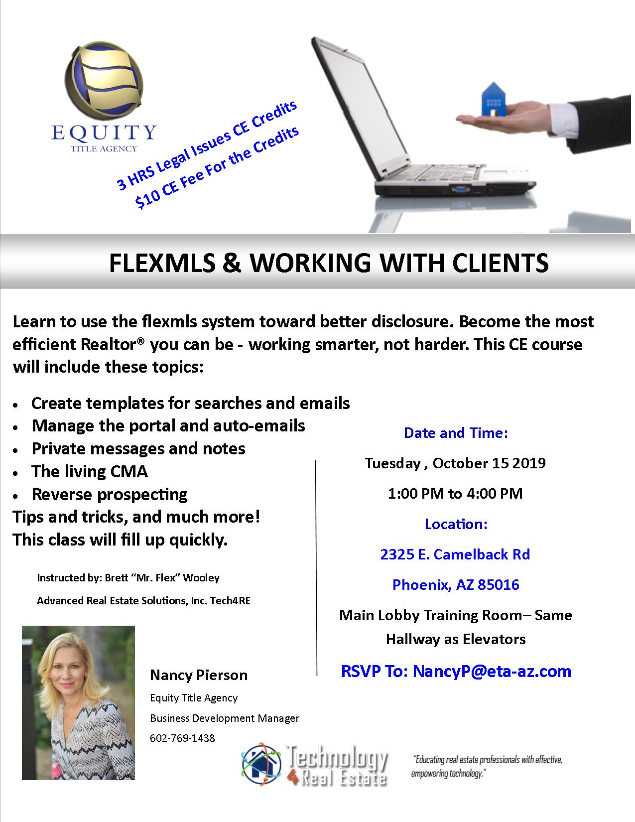 FLEXmls and working with clients