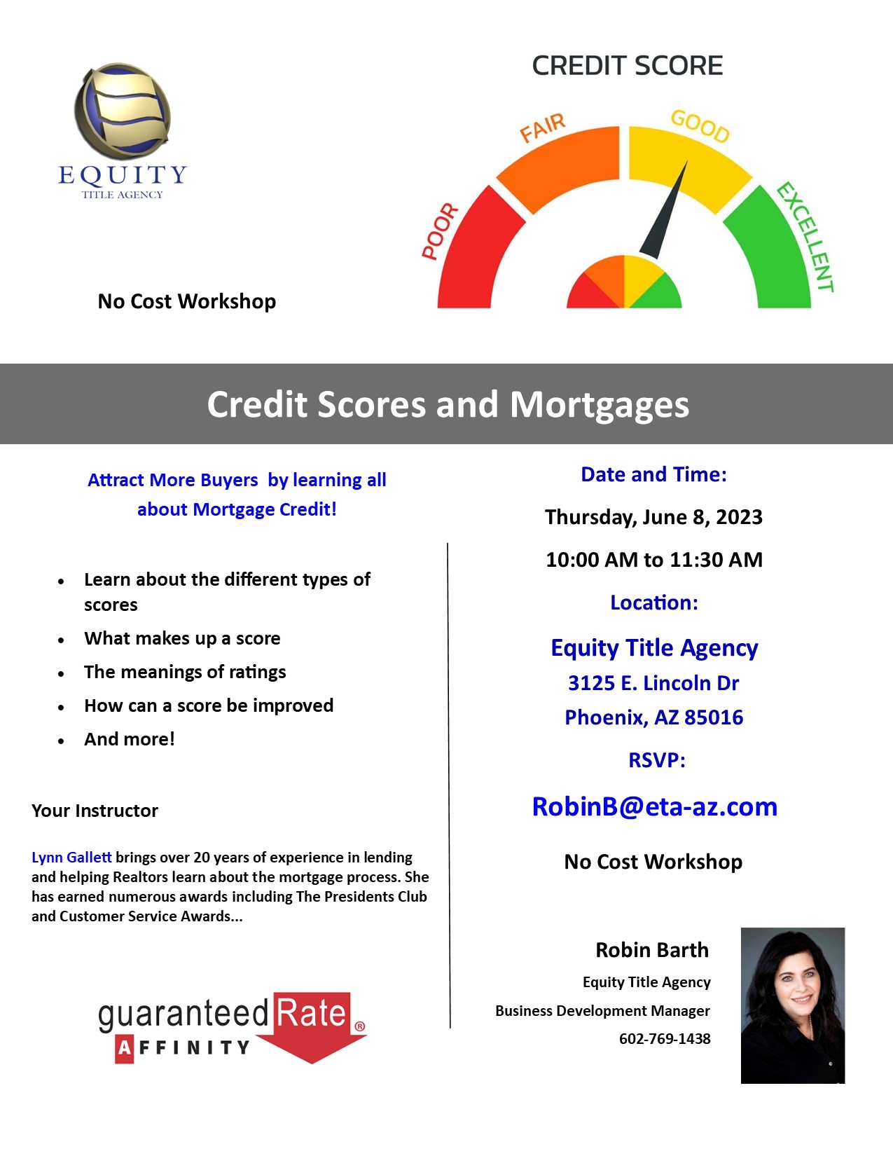 Credit Scores and Mortgages